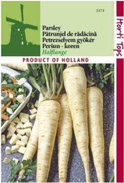 „PĂTRUNJEL DE RADACINĂ SI FRUNZE HALFLANGE (Horti Tops)