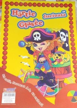 HÂRTIE GLASATĂ LUCIOASĂ 12 COLI