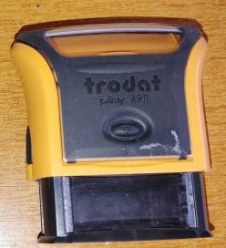 ȘTAMPILĂ TRODAT 4911 PT. AMPRENTĂ DE 38X14 MM