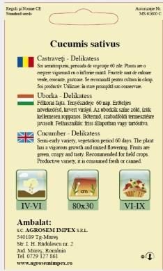 „„Castraveti cornichon DELIKATESS - imagine 2