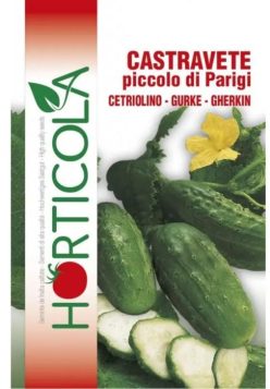 „„CASTRAVETI CORNICHON Piccolo Verde di Parigi (Horticola) 2g