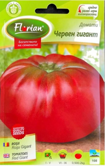 GIGANT ROȘU/RED GIANT/CERVEN GIGANT (FLORIAN)